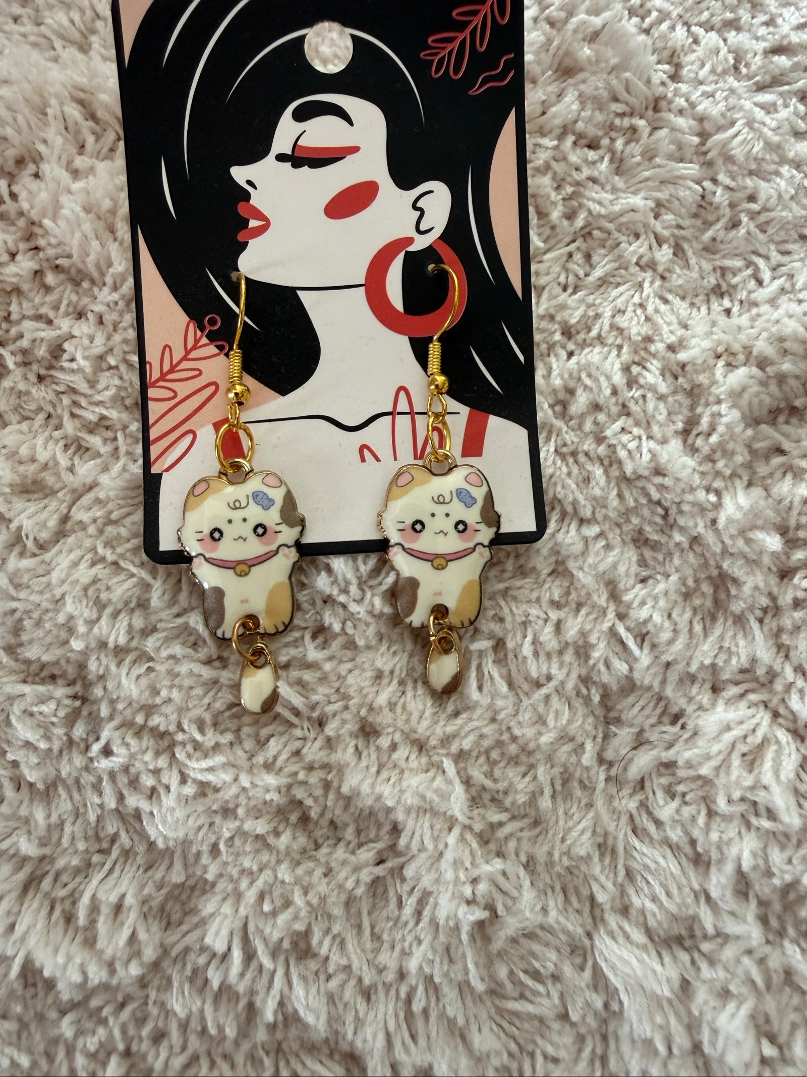 Boucles d'oreilles chatons – photo 8